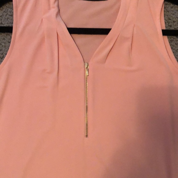 Ivanka Trump pink sleeveless top - Picture 3 of 6